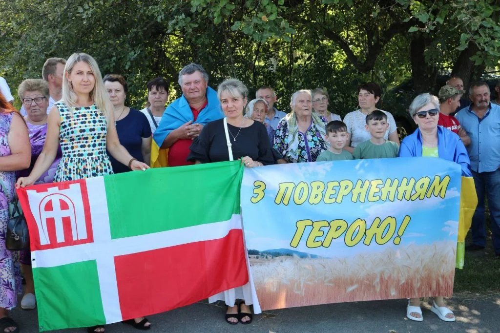 На Горохівщині зустріли звільненого з російського полону Захисника Ігоря Жуковського 2