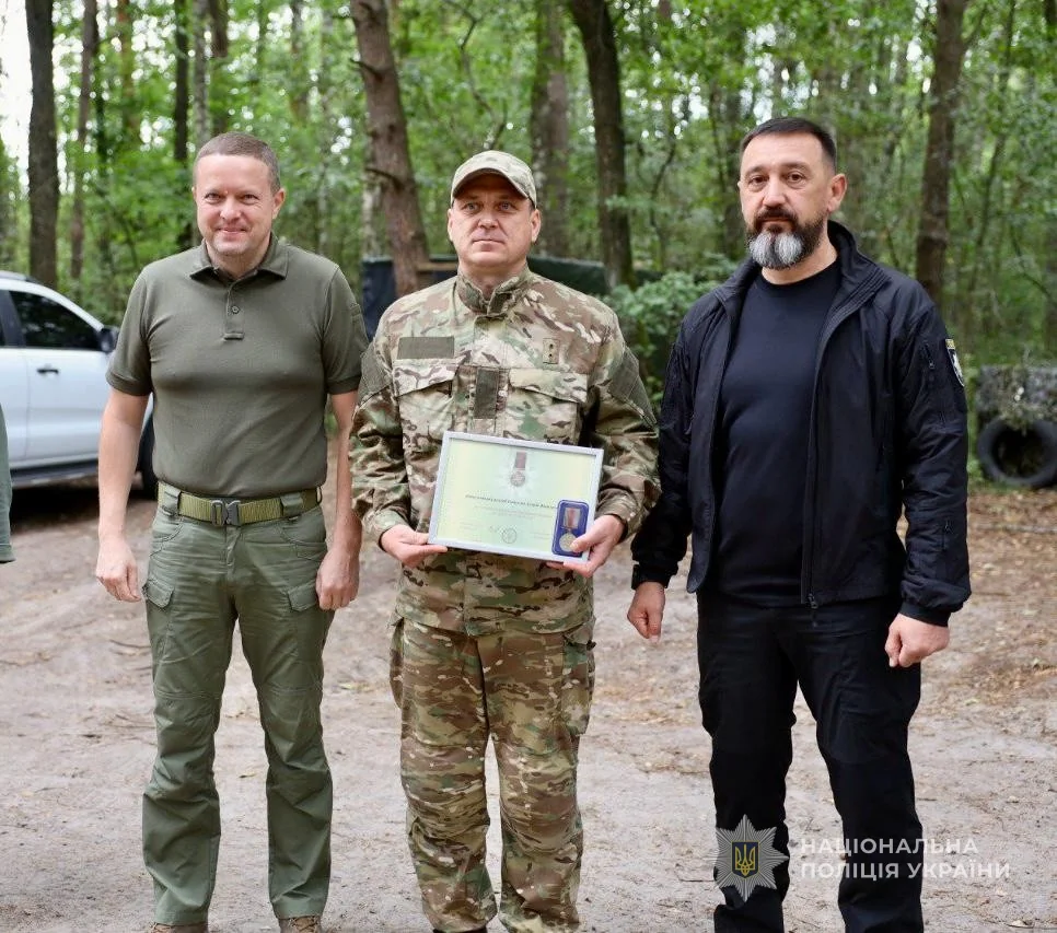 На Волині вручили державні відзнаки поліцейським стрілецького батальйону 5
