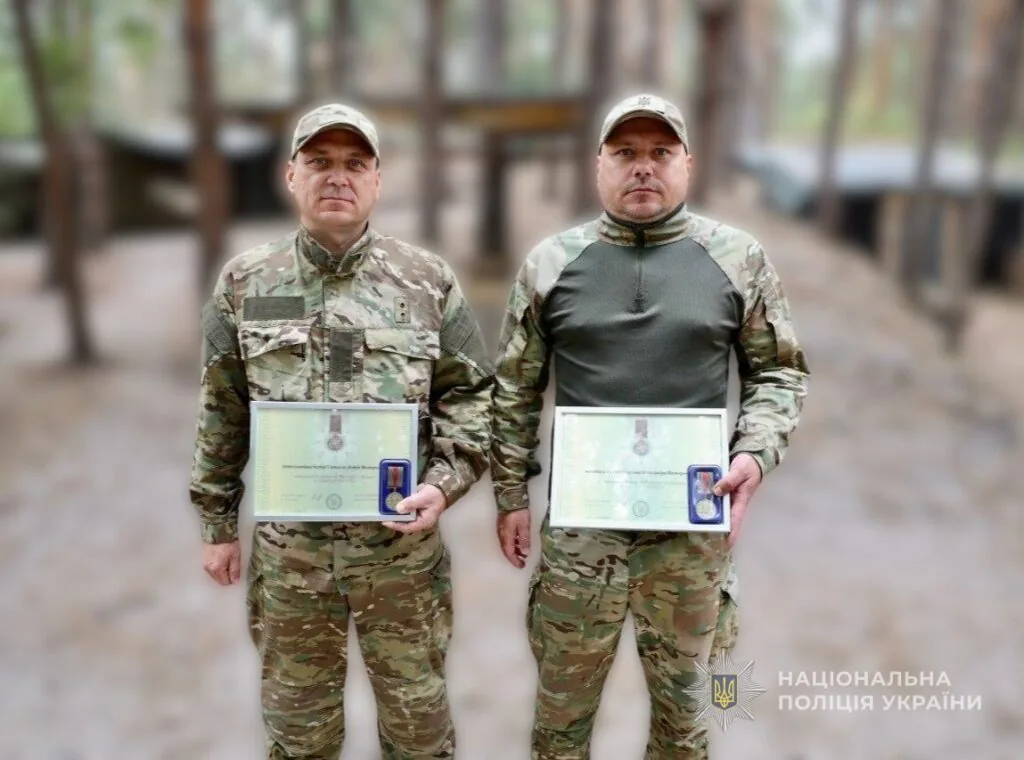 На Волині вручили державні відзнаки поліцейським стрілецького батальйону 7