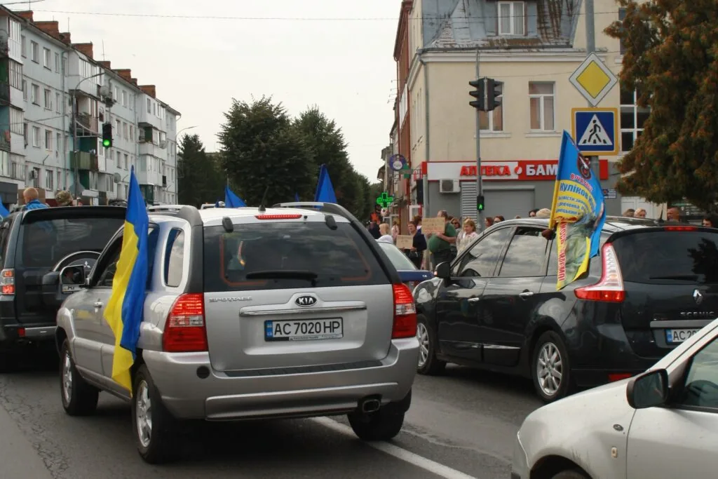 У Володимирі відбулась акція на підтримку військовополонених та зниклих безвісти 8