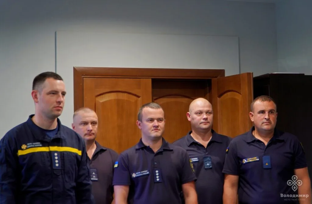 У Володимирі привітали рятувальників із професійним святом 1