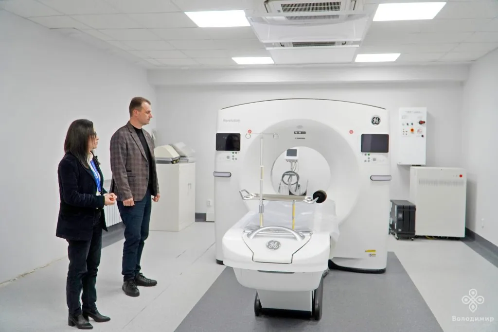 У Володимирському ТМО з’явився сучасний потужний КТ-апарат