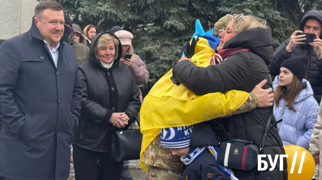 У Нововолинську зустріли військовослужбовця Олександра Трощинського, який повернувся з полону 6