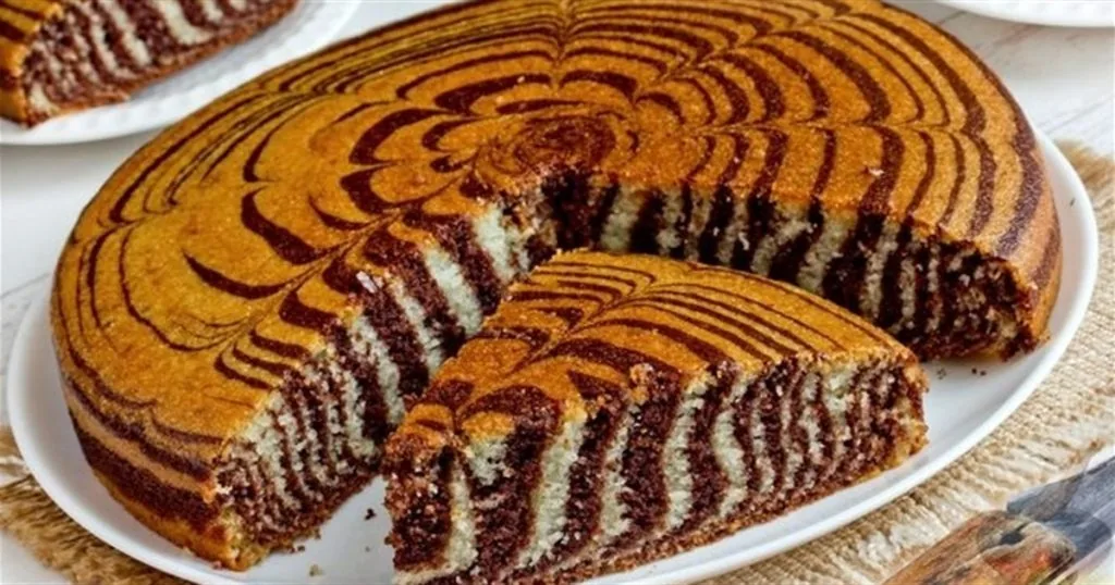 Тане у роті: приготуйте пишний пиріг «Зебра» 3