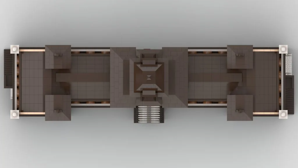 Показали Lego-версію вокзалу Луцька 8