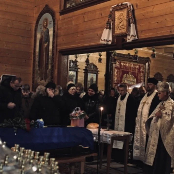 Володимирська громада попрощалася з померлим Захисником Олегом Гринишином 3