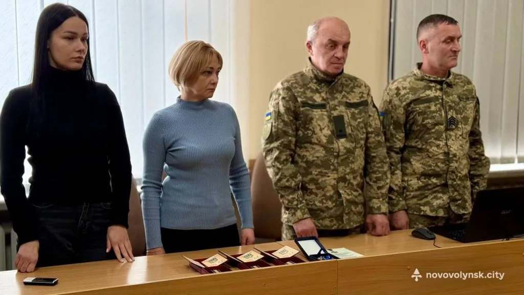 Державні нагороди родинам полеглих Захисників з Нововолинська