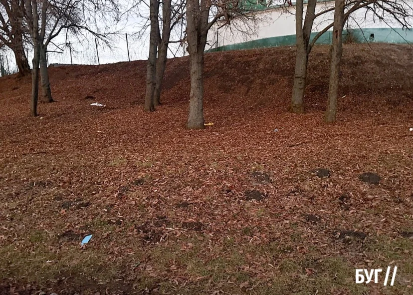 Сміття після зими: що залишили по собі відпочивальники на Василівській гірці 6