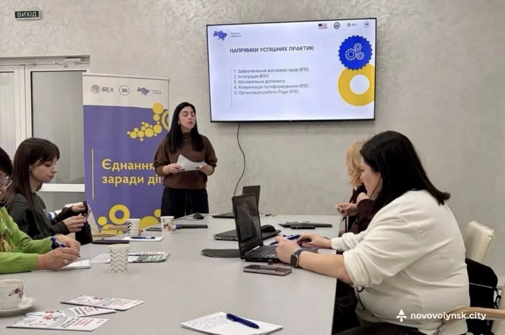 У Луцьку за участі представників Нововолинська відбулося засідання рад з питань ВПО 6