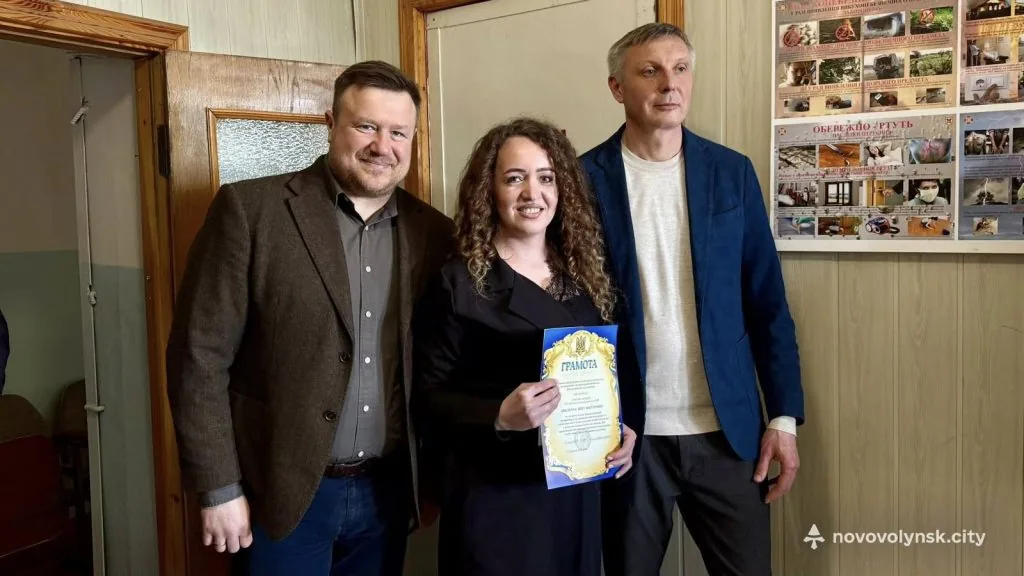 У Нововолинську привітали працівників комунальних підприємств із професійним святом 3