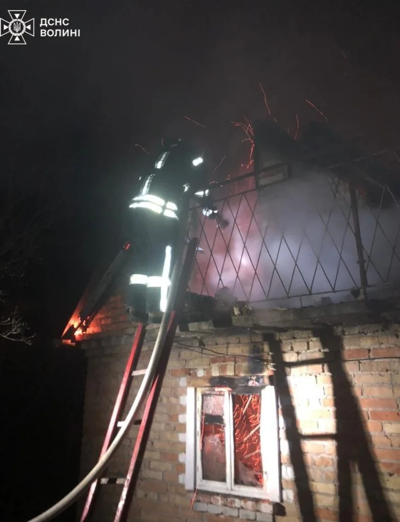 У Володимирському районі під час пожежі загинув чоловік 2