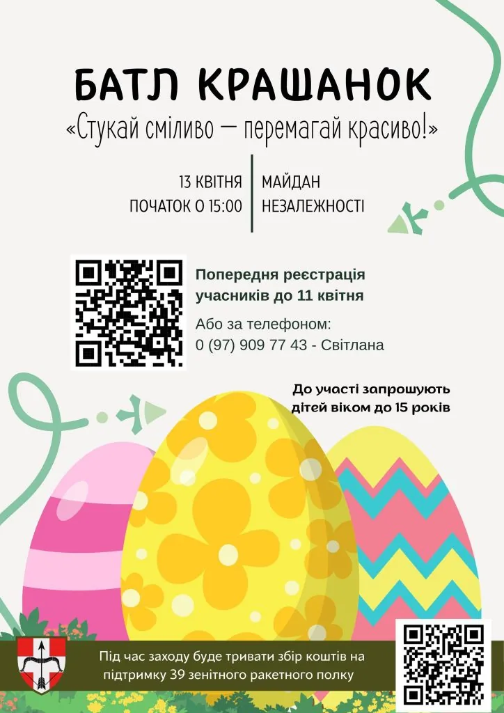 У Нововолинську проведуть «Батл крашанок» 2