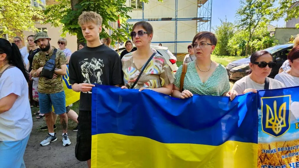 У Благодатному провели акцію на підтримку військовополонених 2