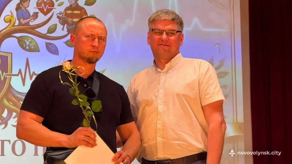 У Нововолинську привітали та нагородили медичних працівників громади 13