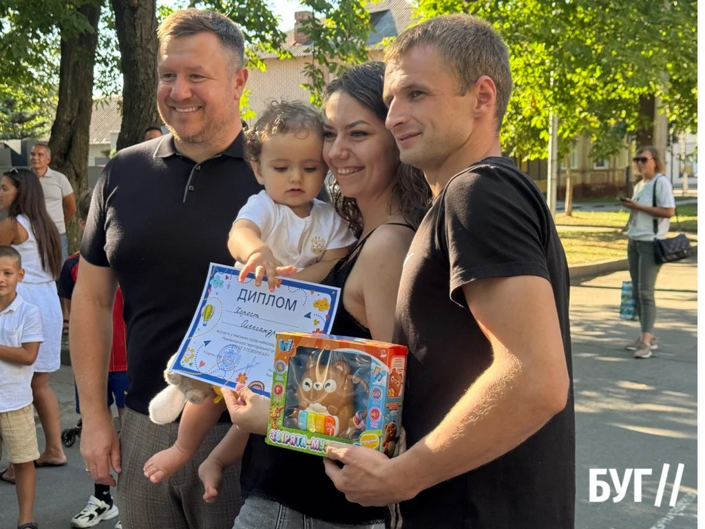 У Нововолинську провели традиційні змагання для найменших «Забіг у повзунках» 15
