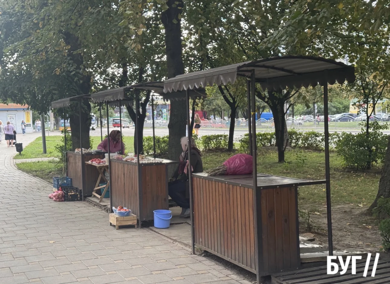 В Луцке у дома открылся мини-рынок со свежими овощами